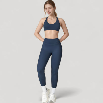 Anna-Kaci Women's High Waist Full Length Seamless Compression Leggings for Active and Casual Wear