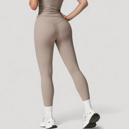 Anna-Kaci Women's High Waist Full Length Seamless Compression Leggings for Active and Casual Wear