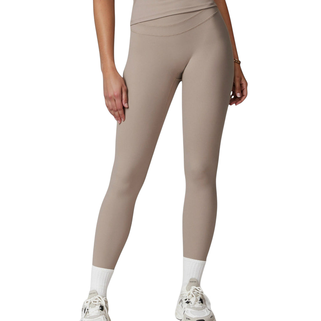 Anna-Kaci Women's High Waist Full Length Seamless Compression Leggings for Active and Casual Wear
