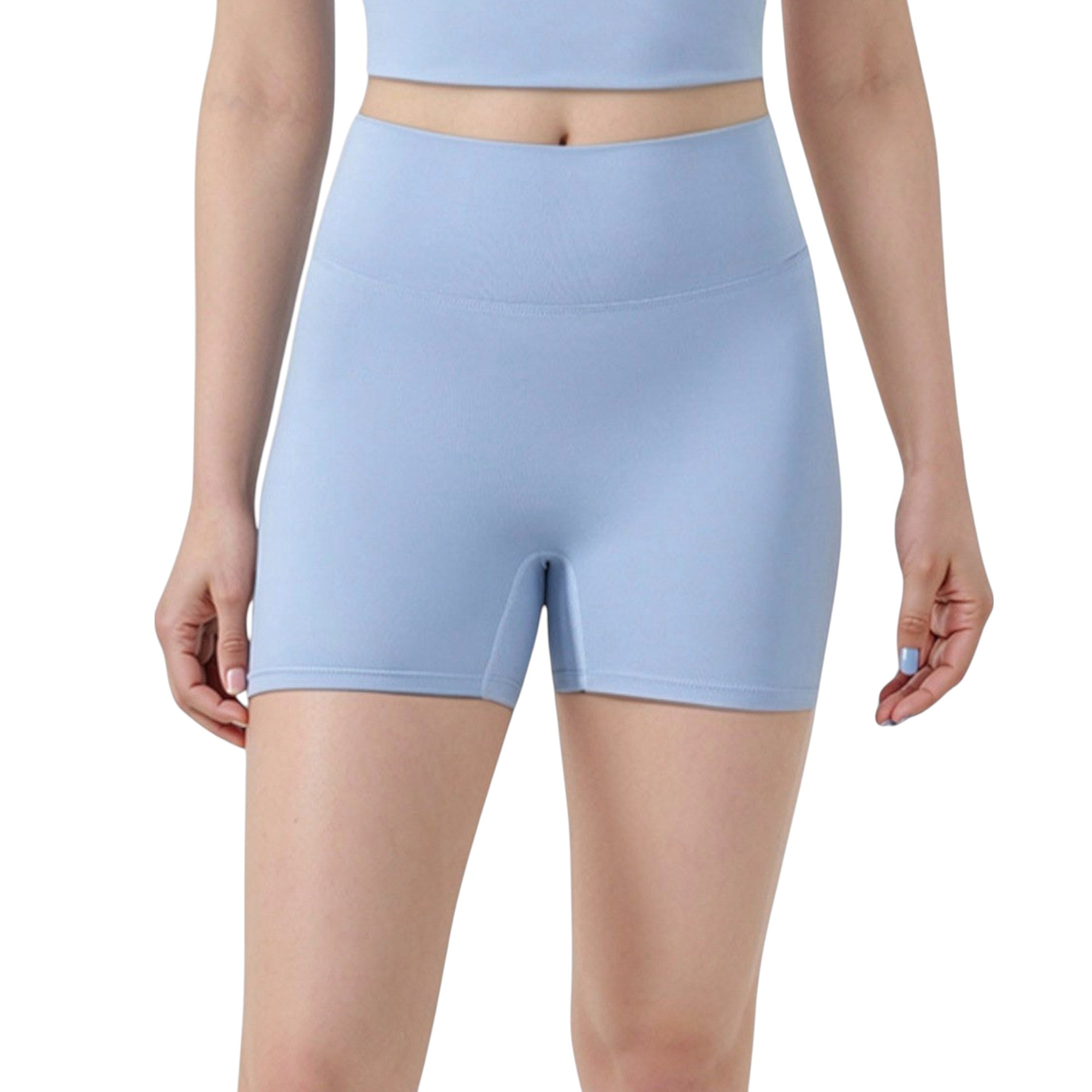 Anna-Kaci Active Women's High Waist Seamless Active Shorts with Smooth Finish and Body-Hugging Stretch Fit