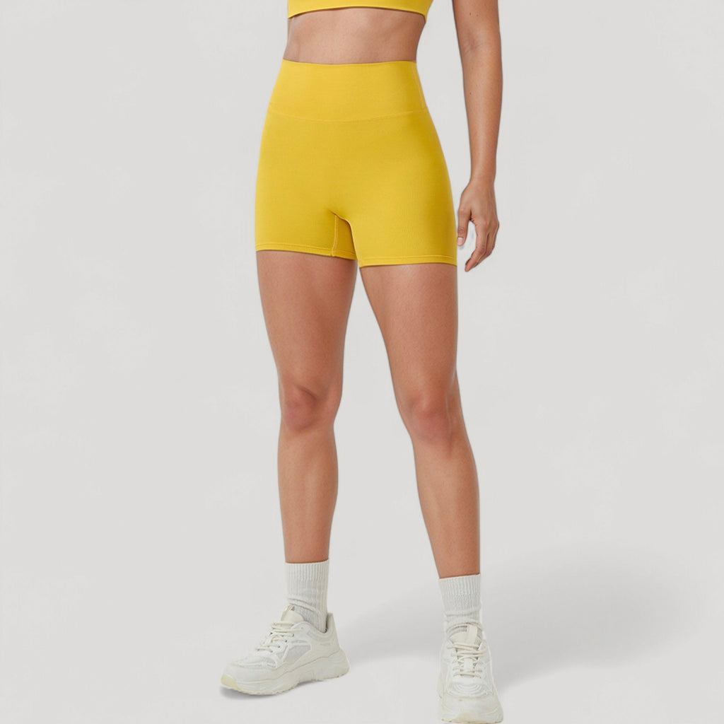 Anna-Kaci Active Women's High Waist Seamless Active Shorts with Smooth Finish and Body-Hugging Stretch Fit
