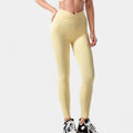 Anna-Kaci Active Women's High Waist Crossover Leggings with V-Waistband and Full-Length Stretch Fit for Active or Casual Wear