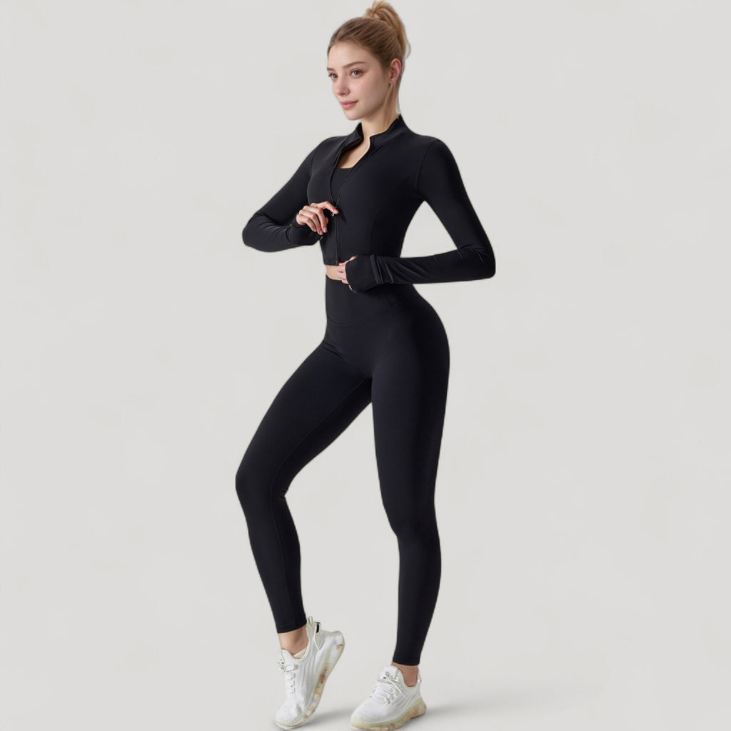Anna-Kaci Active Women's High Waist Compression Leggings with Seamless Fit and Sculpting Stretch Fabric