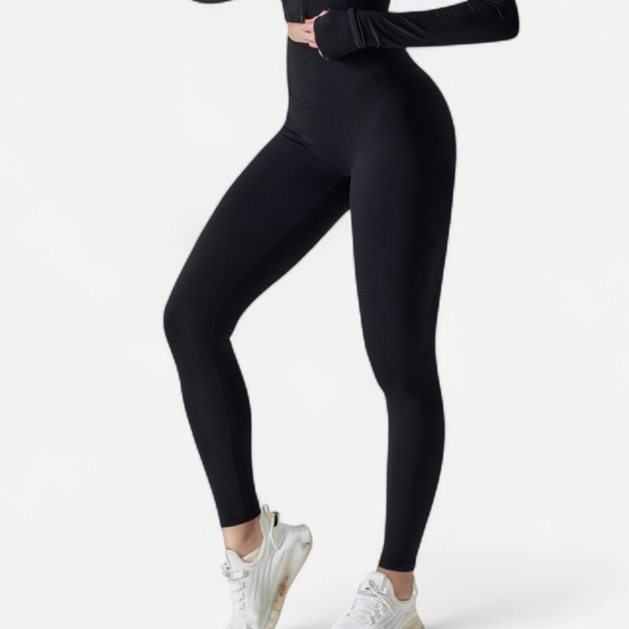 Anna-Kaci Active Women's High Waist Compression Leggings with Seamless Fit and Sculpting Stretch Fabric