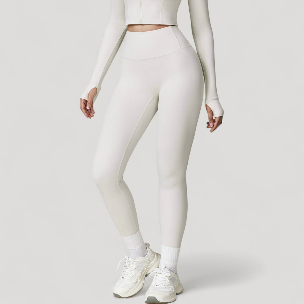 Anna-Kaci Active Women's High Waist Compression Leggings with Seamless Fit and Sculpting Stretch Fabric
