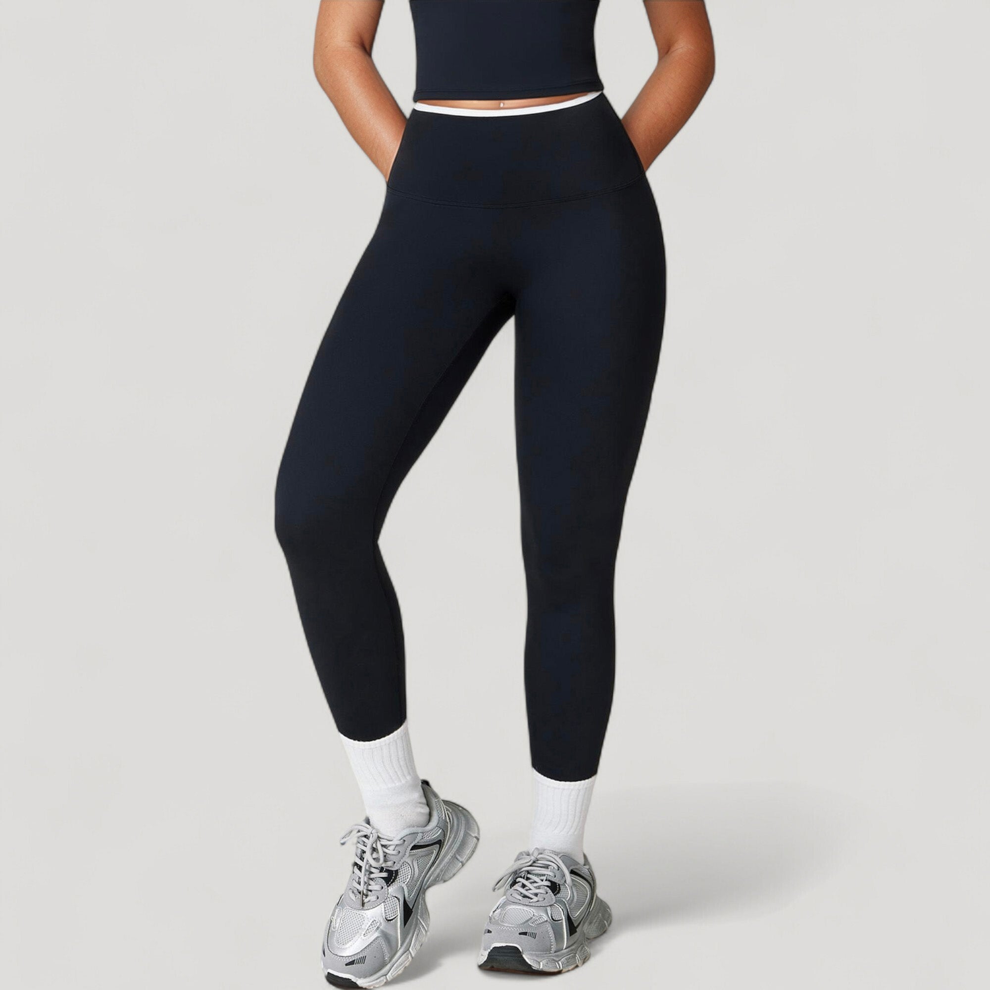 Anna-Kaci Active Women's High Waist Seamless Leggings with Tummy Control and Sculpting Fit for Active or Casual Everyday Wear
