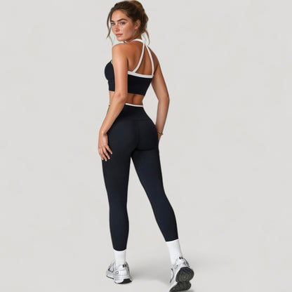 Anna-Kaci Active Women's High Waist Seamless Leggings with Tummy Control and Sculpting Fit for Active or Casual Everyday Wear