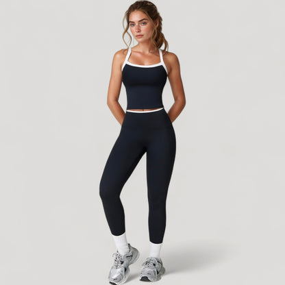 Anna-Kaci Active Women's High Waist Seamless Leggings with Tummy Control and Sculpting Fit for Active or Casual Everyday Wear