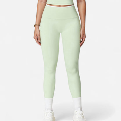 Anna-Kaci Active Women's High Waist Seamless Leggings with Tummy Control and Sculpting Fit for Active or Casual Everyday Wear
