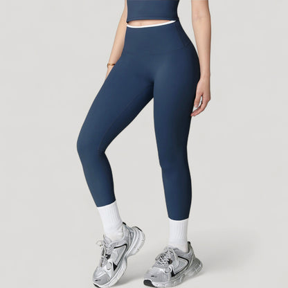 Anna-Kaci Active Women's High Waist Seamless Leggings with Tummy Control and Sculpting Fit for Active or Casual Everyday Wear