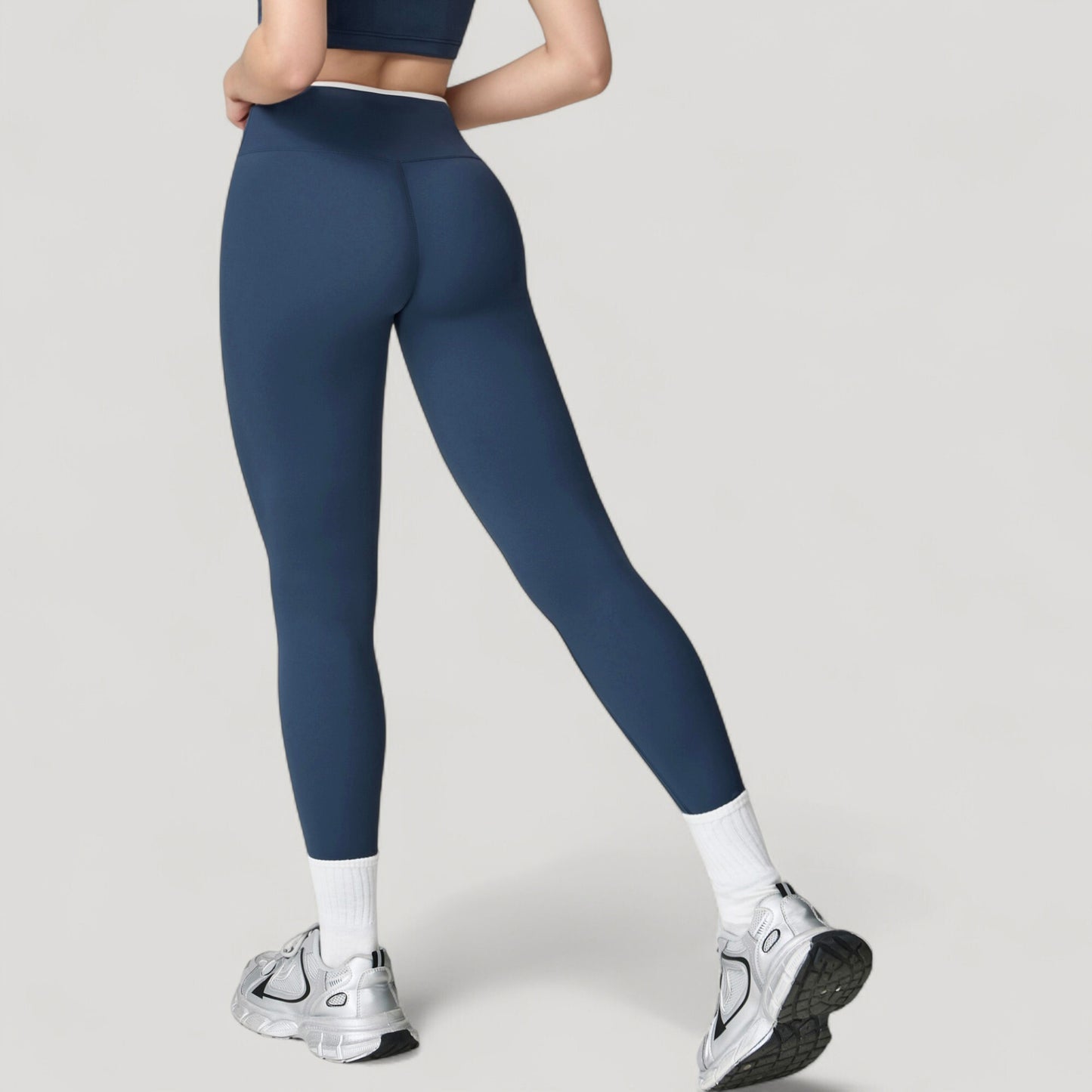 Anna-Kaci Active Women's High Waist Seamless Leggings with Tummy Control and Sculpting Fit for Active or Casual Everyday Wear