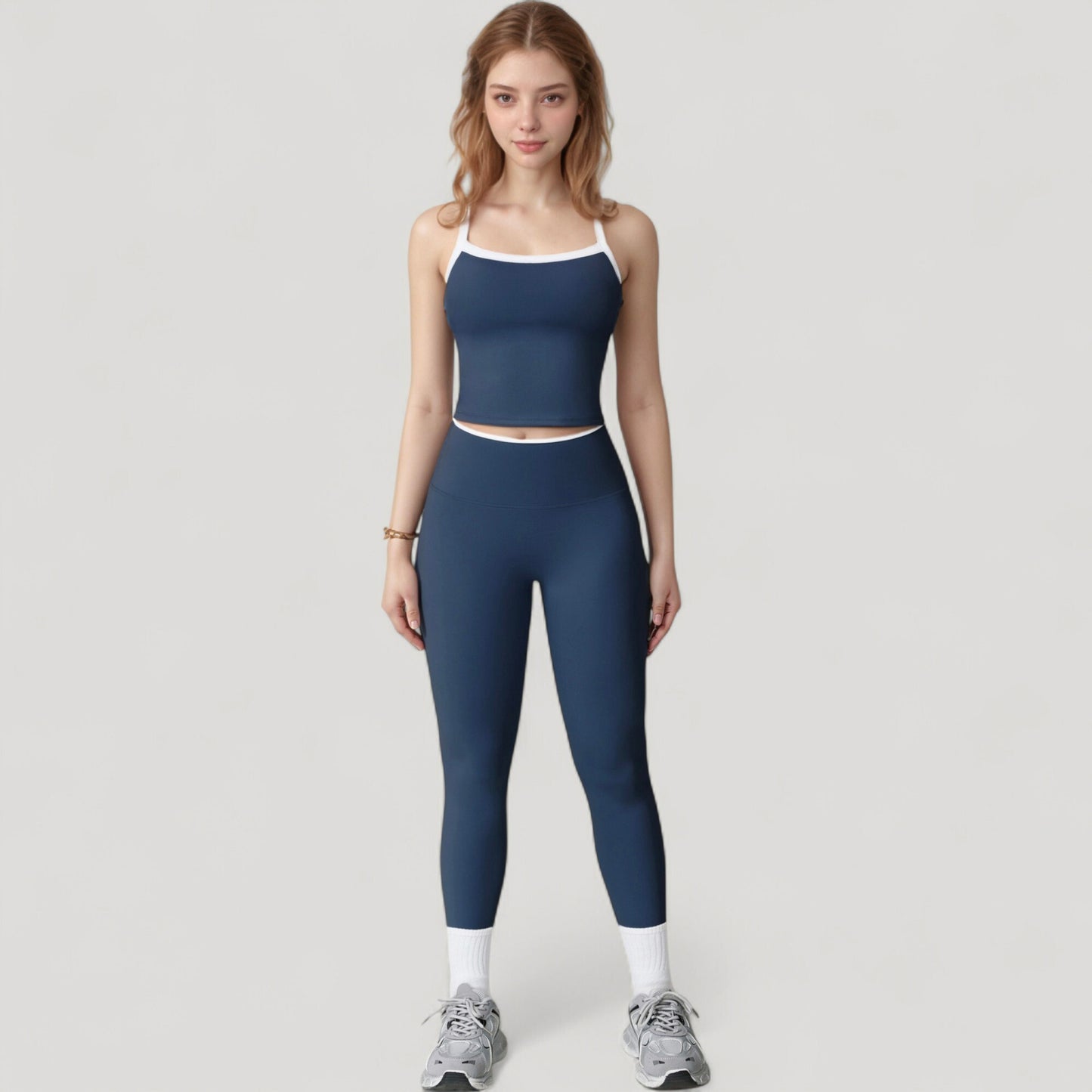 Anna-Kaci Active Women's High Waist Seamless Leggings with Tummy Control and Sculpting Fit for Active or Casual Everyday Wear