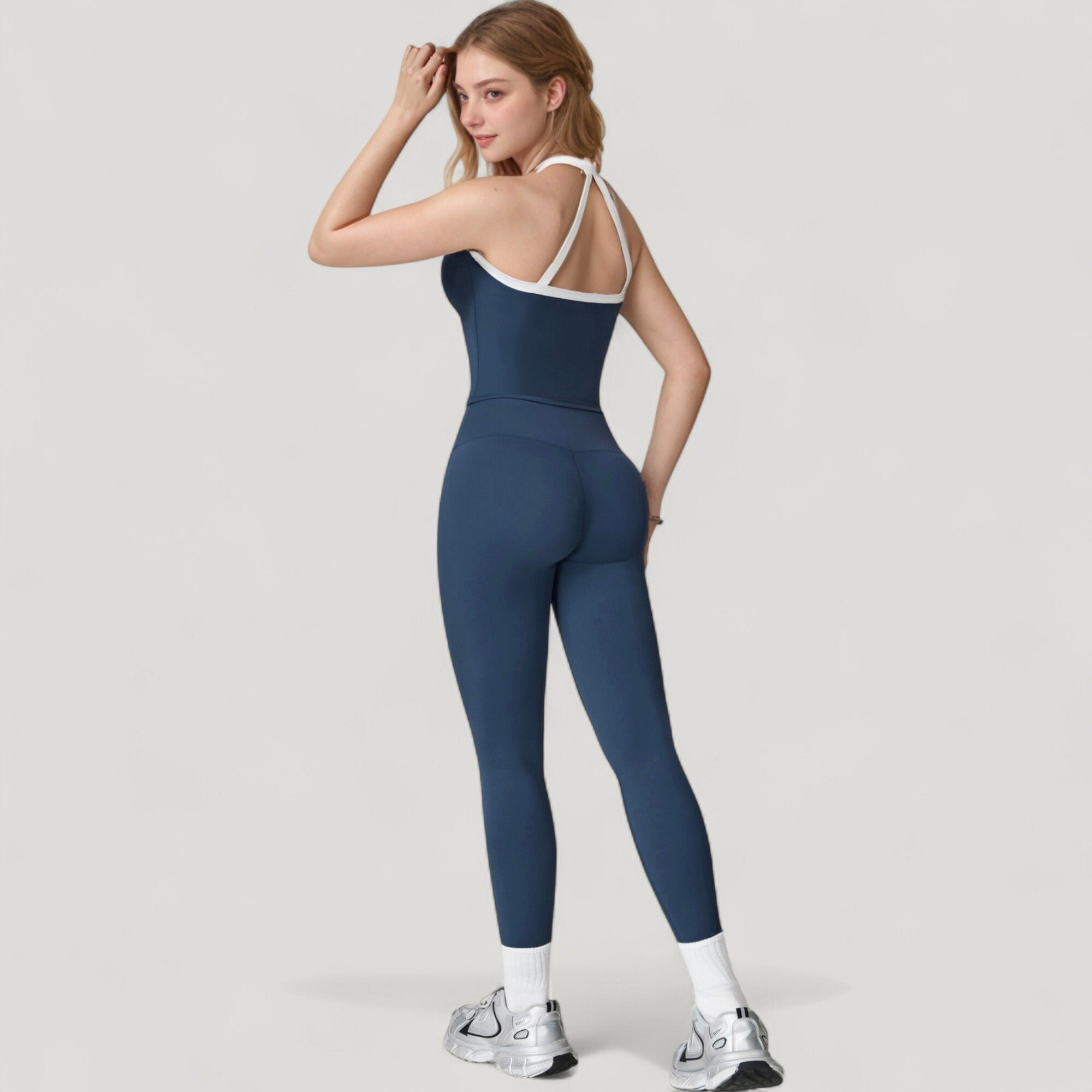 Anna-Kaci Active Women's High Waist Seamless Leggings with Tummy Control and Sculpting Fit for Active or Casual Everyday Wear