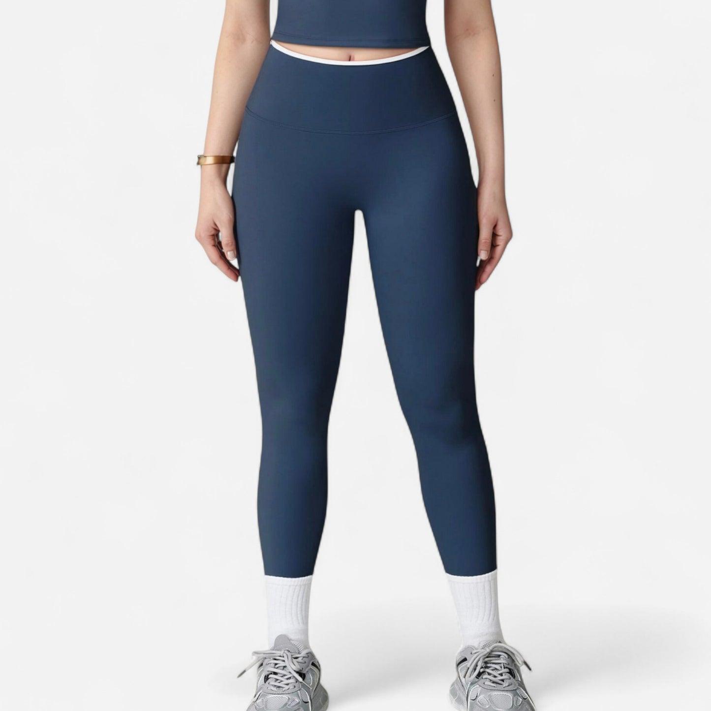 Anna-Kaci Active Women's High Waist Seamless Leggings with Tummy Control and Sculpting Fit for Active or Casual Everyday Wear