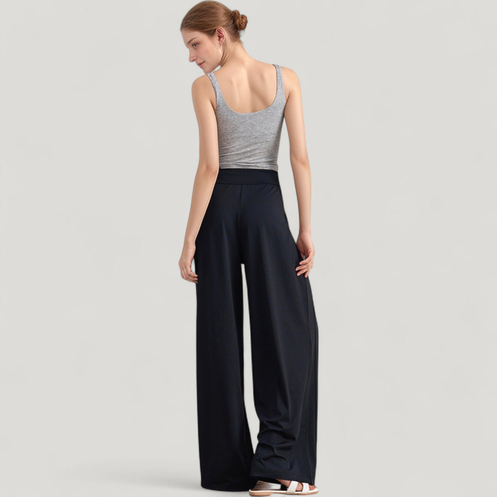 Anna-Kaci Active Women's Ribbed Knit Square Neck Tank Top with Wide Straps