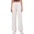 Anna-Kaci Active Women's High Waist Wide Leg Pants with Drawstring Waist and Front Pockets
