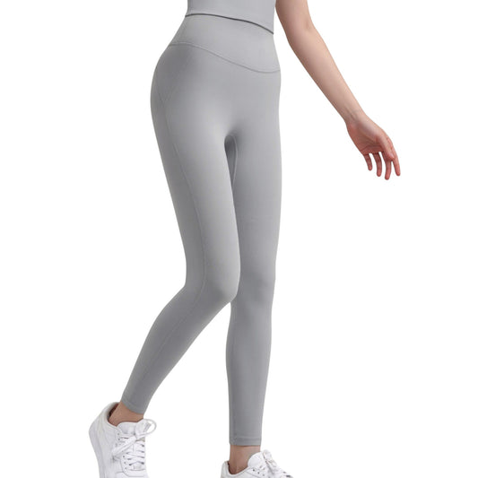 Anna-Kaci Active Women's High Waist Full Length Active Leggings with Wide Waistband and Seamless Design