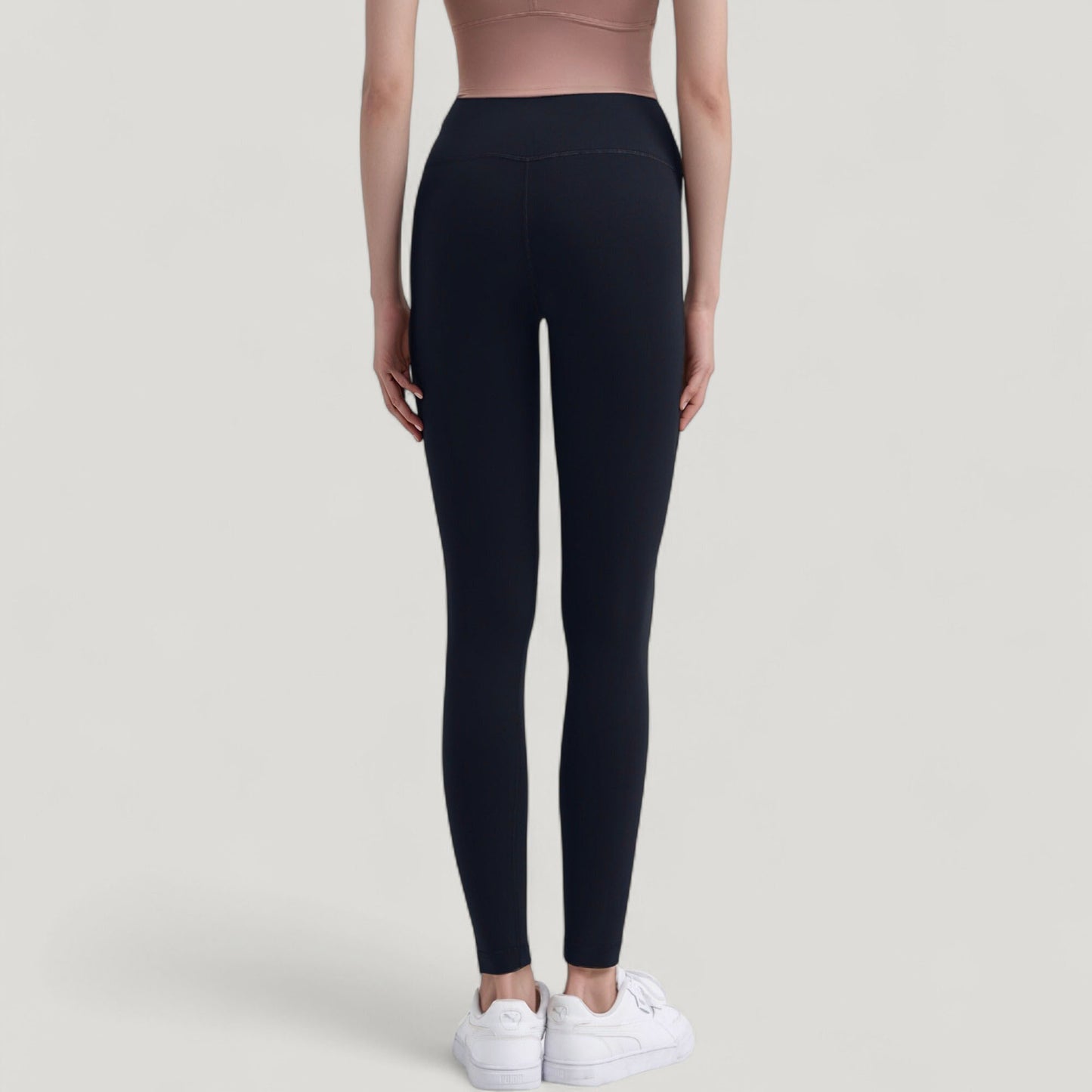 Anna-Kaci Active Women's High Waist Full Length Leggings with Wide Waistband