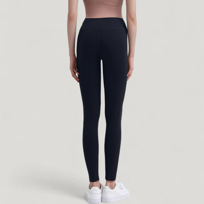 Anna-Kaci Active Women's High Waist Full Length Leggings with Wide Waistband