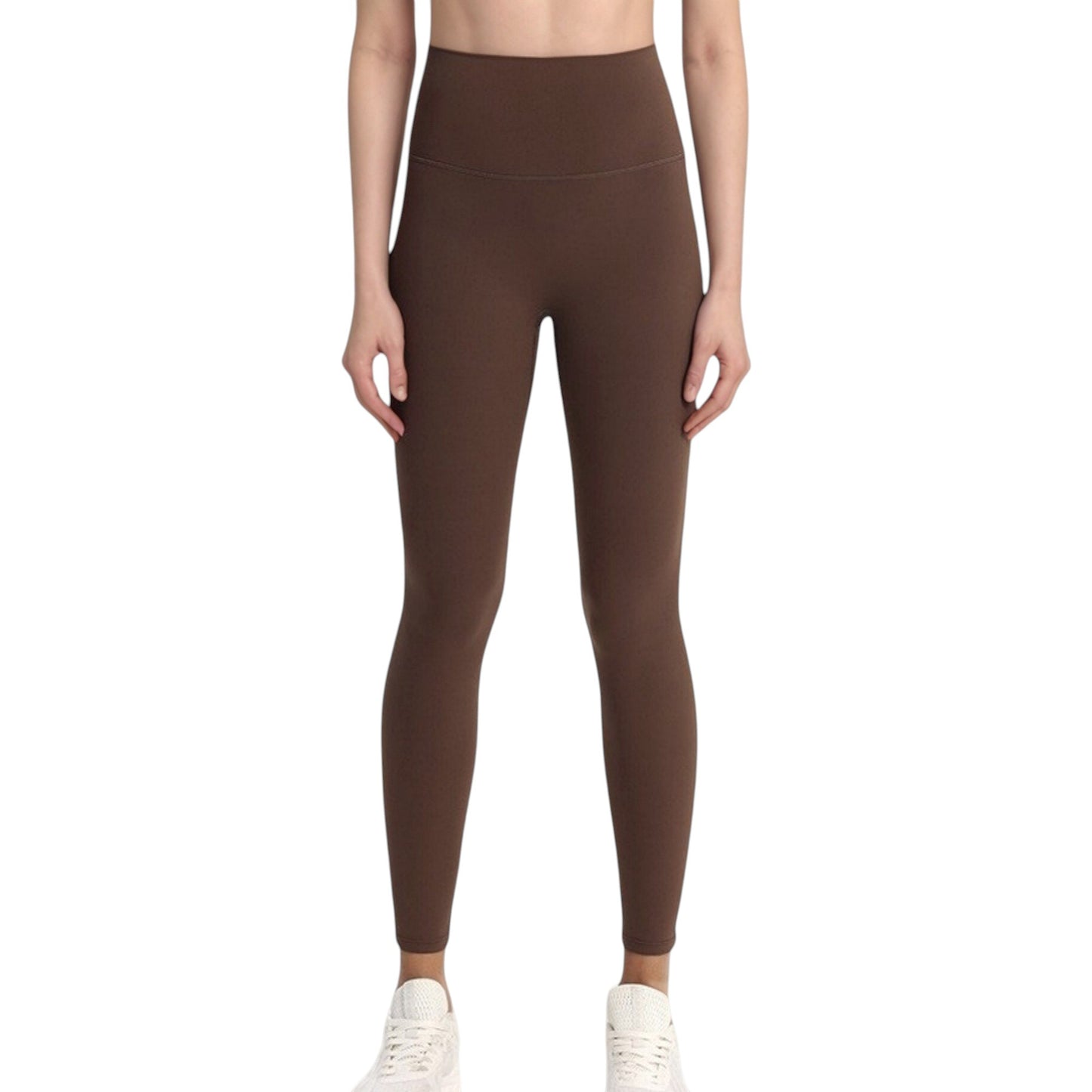Anna-Kaci Active Women's High Waist Full Length Leggings with Wide Waistband