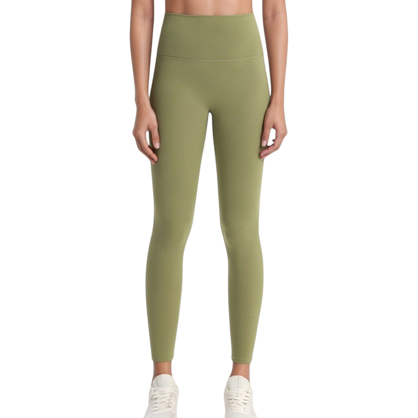 Anna-Kaci Active Women's High Waist Full Length Leggings with Wide Waistband