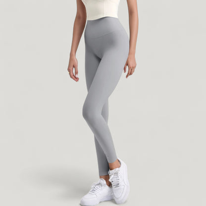 Anna-Kaci Active Women's High Waist Full Length Leggings with Wide Waistband