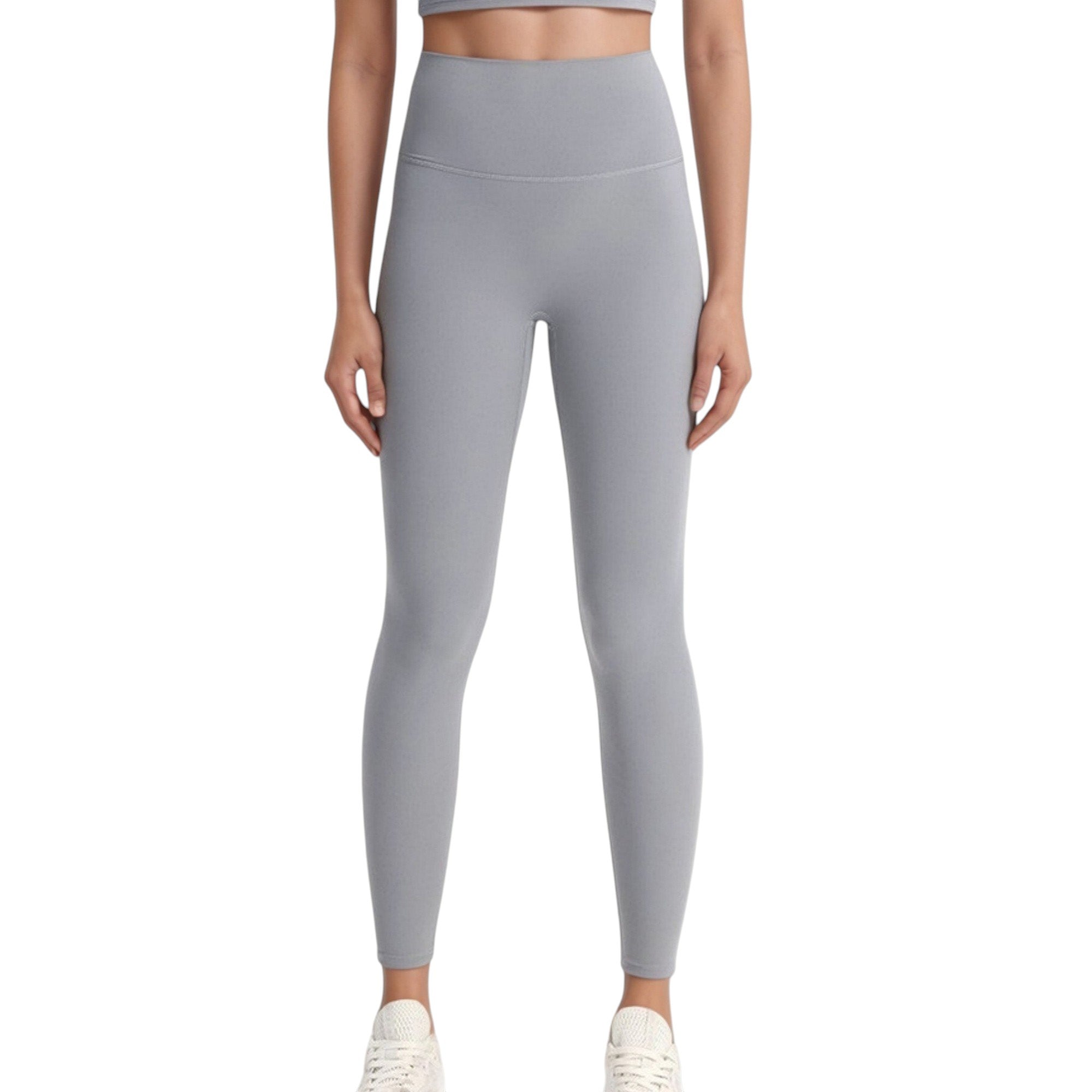 Anna-Kaci Active Women's High Waist Full Length Leggings with Wide Waistband