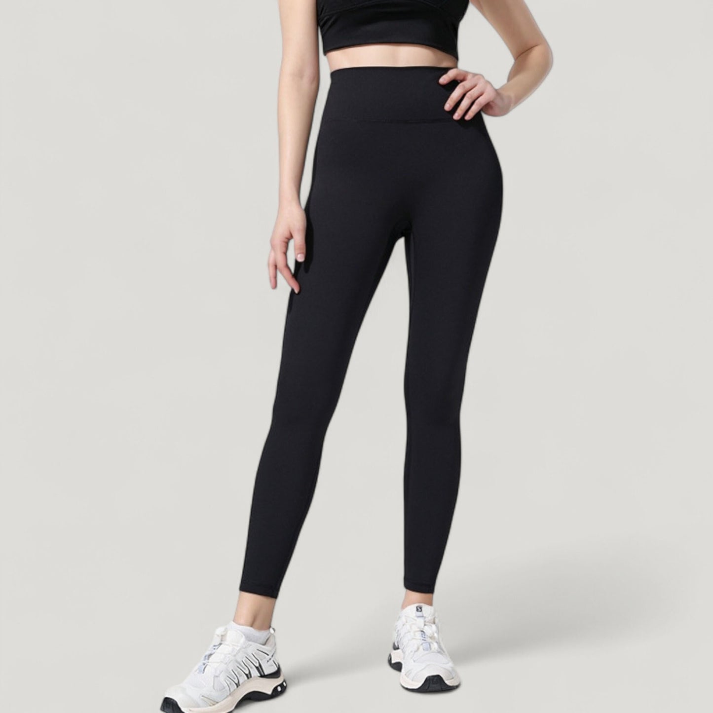 Anna-Kaci Active Women's High Waist Full Length Seamless Leggings with Contoured Fit