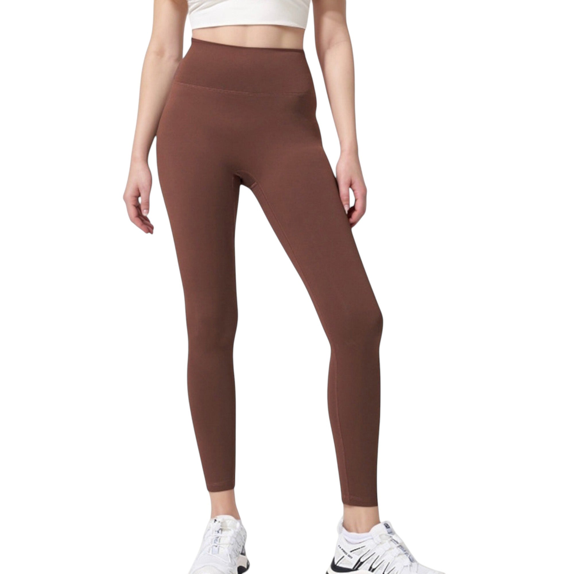 Anna-Kaci Active Women's High Waist Full Length Seamless Leggings with Contoured Fit