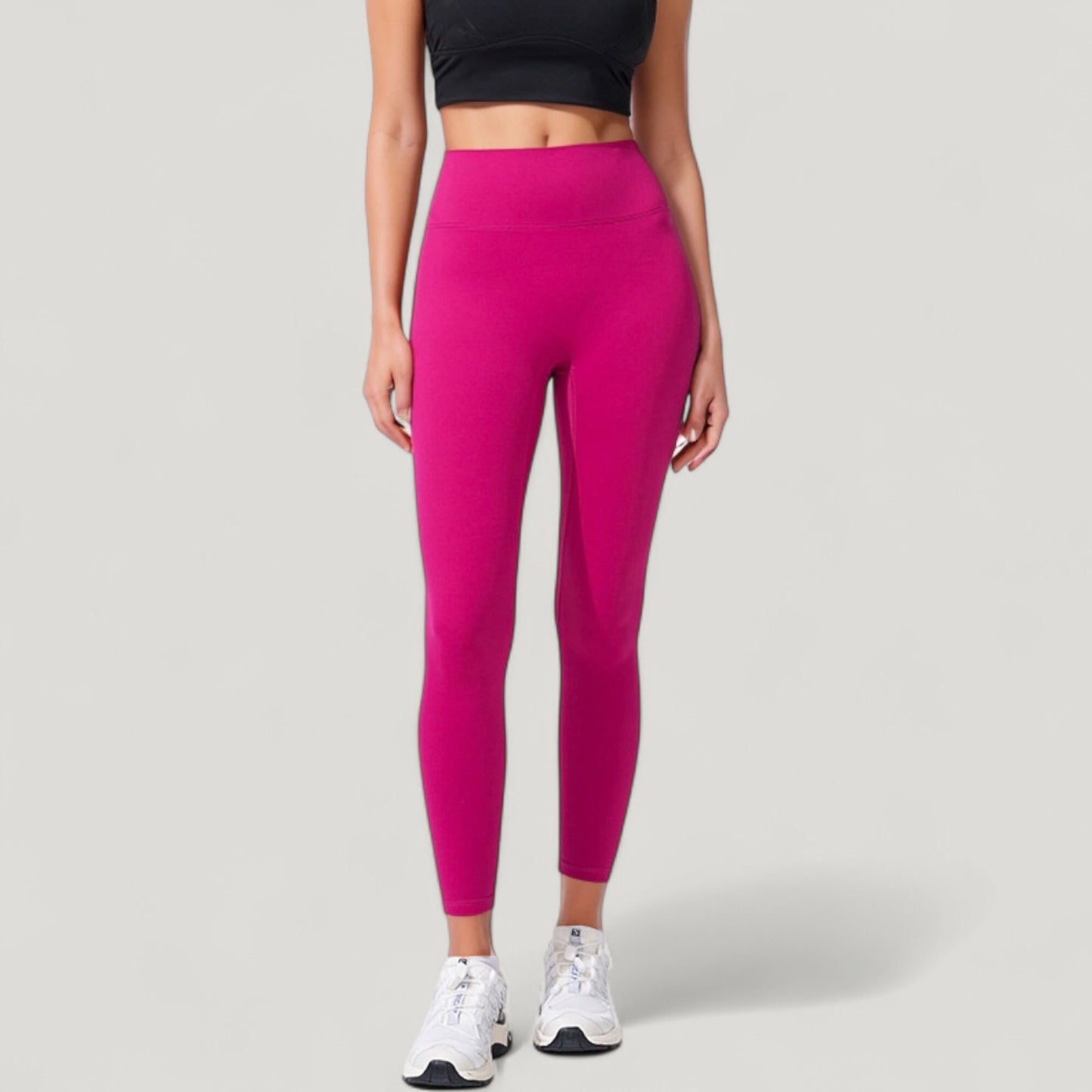 Anna-Kaci Active Women's High Waist Full Length Seamless Leggings with Contoured Fit