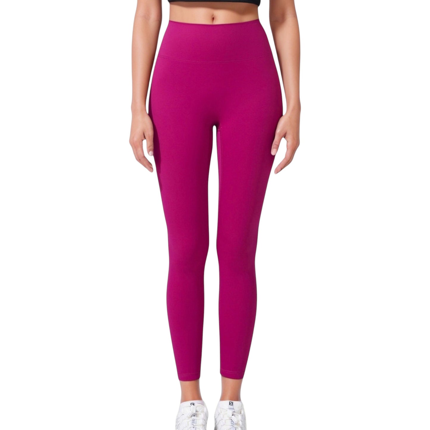 Anna-Kaci Active Women's High Waist Full Length Seamless Leggings with Contoured Fit