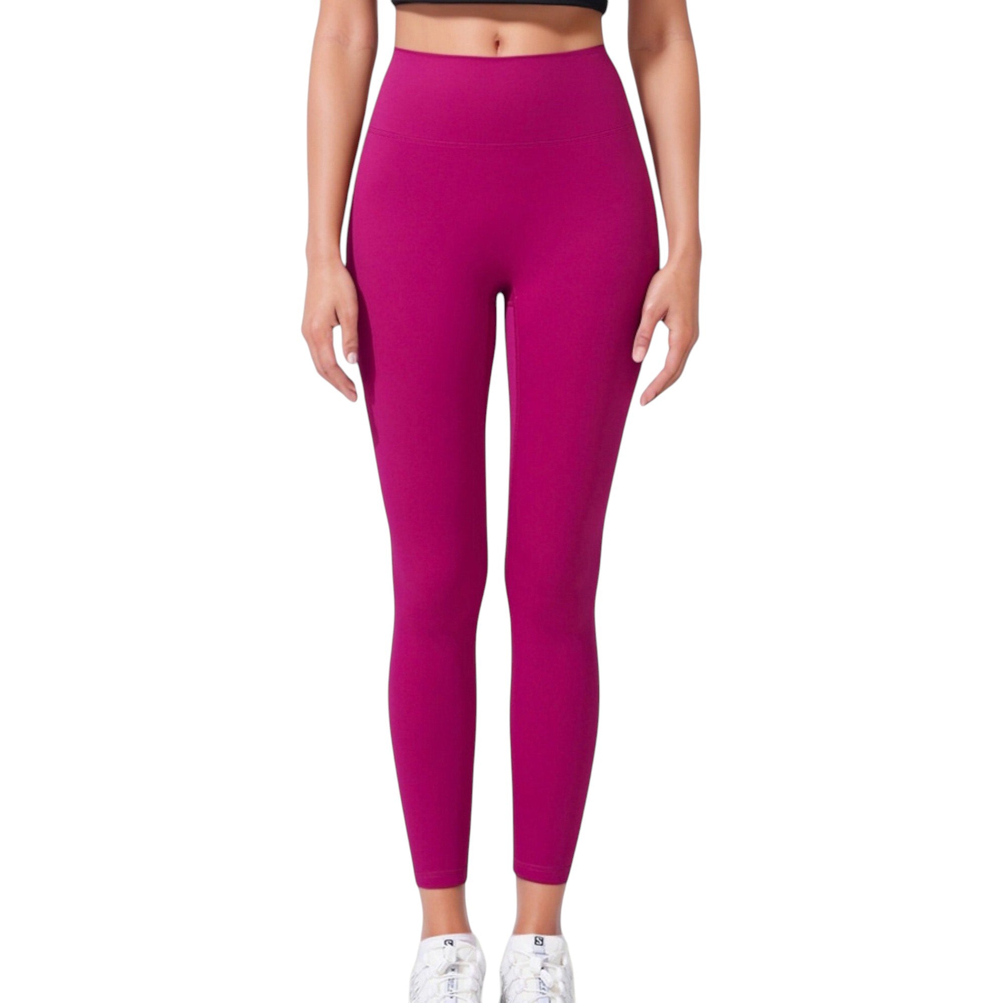 Anna-Kaci Active Women's High Waist Full Length Seamless Leggings with Contoured Fit