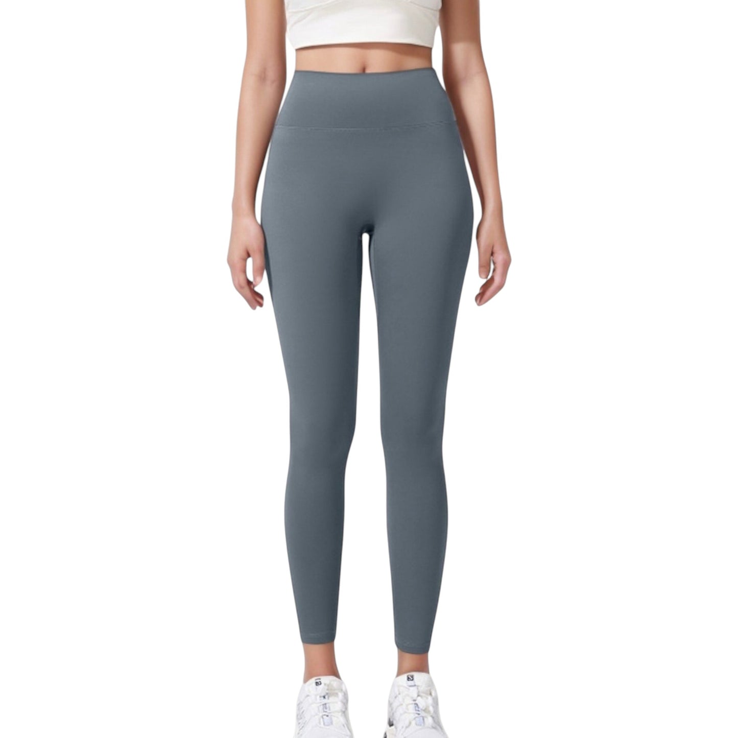 Anna-Kaci Active Women's High Waist Full Length Seamless Leggings with Contoured Fit