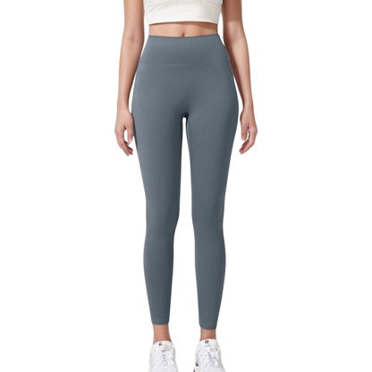 Anna-Kaci Active Women's High Waist Full Length Seamless Leggings with Contoured Fit