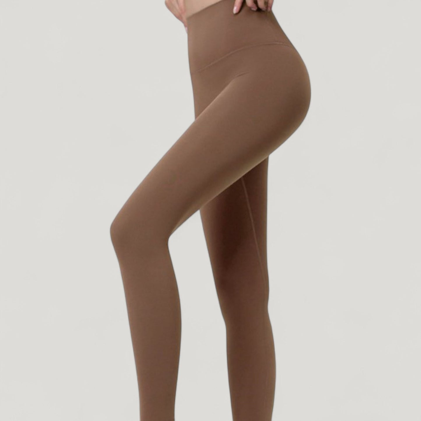 Anna-Kaci Active Women's High Waist Full Length Seamless Leggings with Body Contouring Design