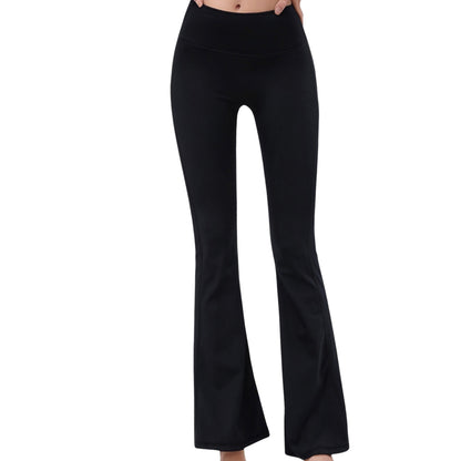 Anna-Kaci Active Women's High Waist Flare Yoga Pants with Seam Detailing