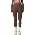 Anna-Kaci Active Women's High Waist Full Length Leggings with Side Pockets and Wide Waistband