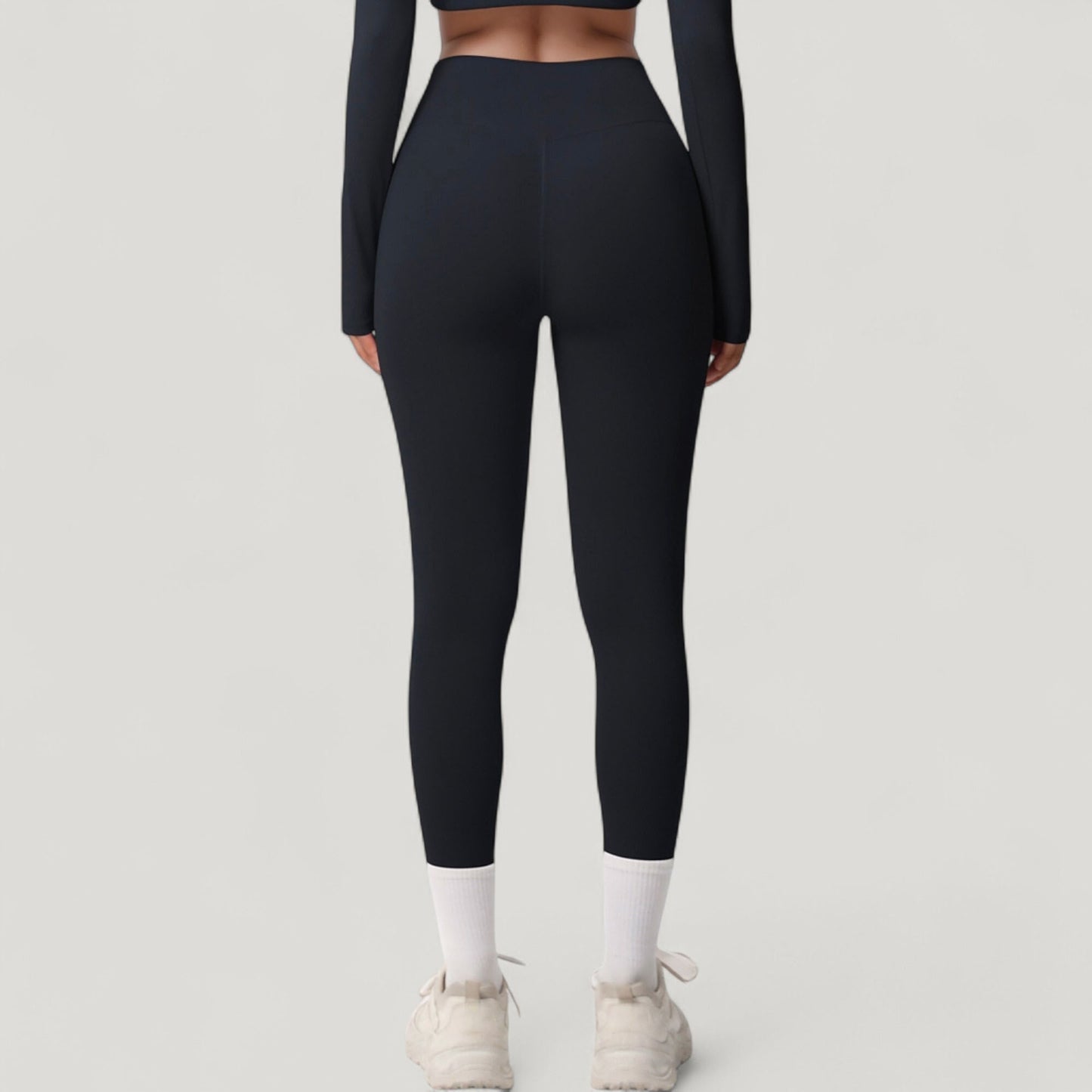 Anna-Kaci Active Women's High Waist Leggings with Side Pockets and Seamless Stretch Fabric for Active and Everyday Wear