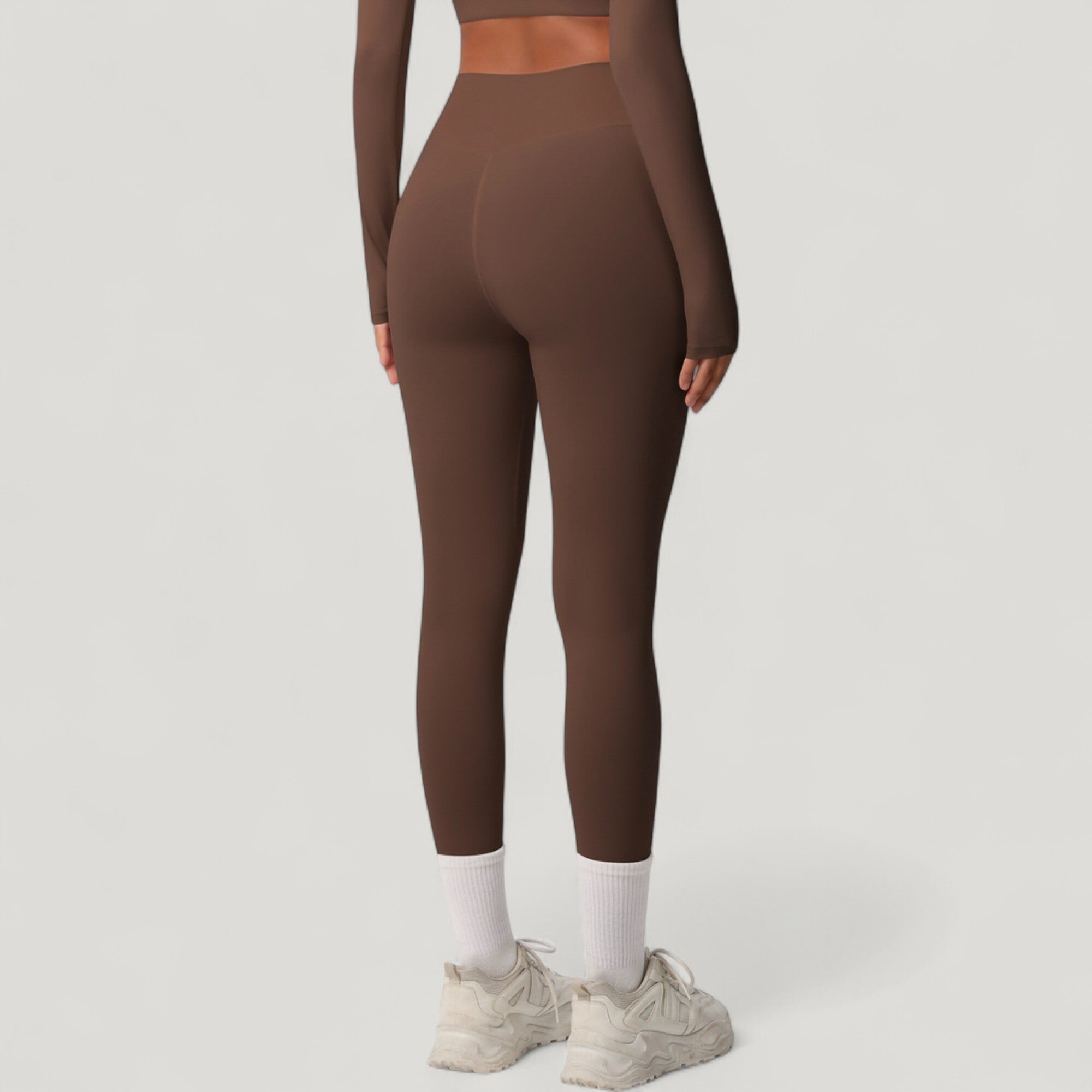 Anna-Kaci Active Women's High Waist Leggings with Side Pockets and Seamless Stretch Fabric for Active and Everyday Wear