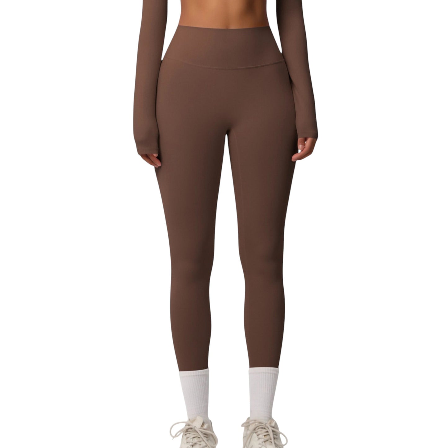 Anna-Kaci Active Women's High Waist Leggings with Side Pockets and Seamless Stretch Fabric for Active and Everyday Wear