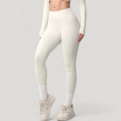 Anna-Kaci Active Women's High Waist Leggings with Side Pockets and Seamless Stretch Fabric for Active and Everyday Wear