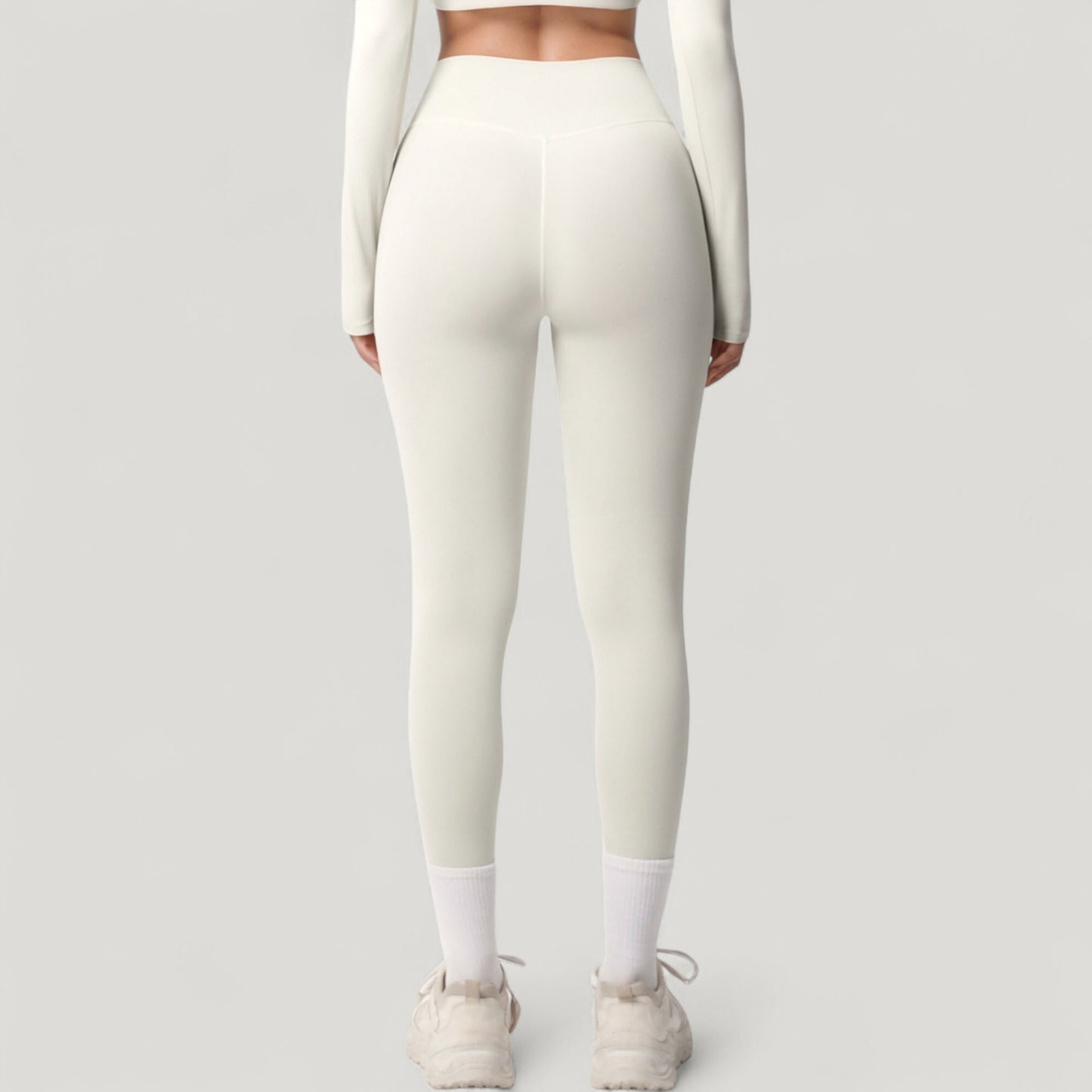 Anna-Kaci Active Women's High Waist Leggings with Side Pockets and Seamless Stretch Fabric for Active and Everyday Wear