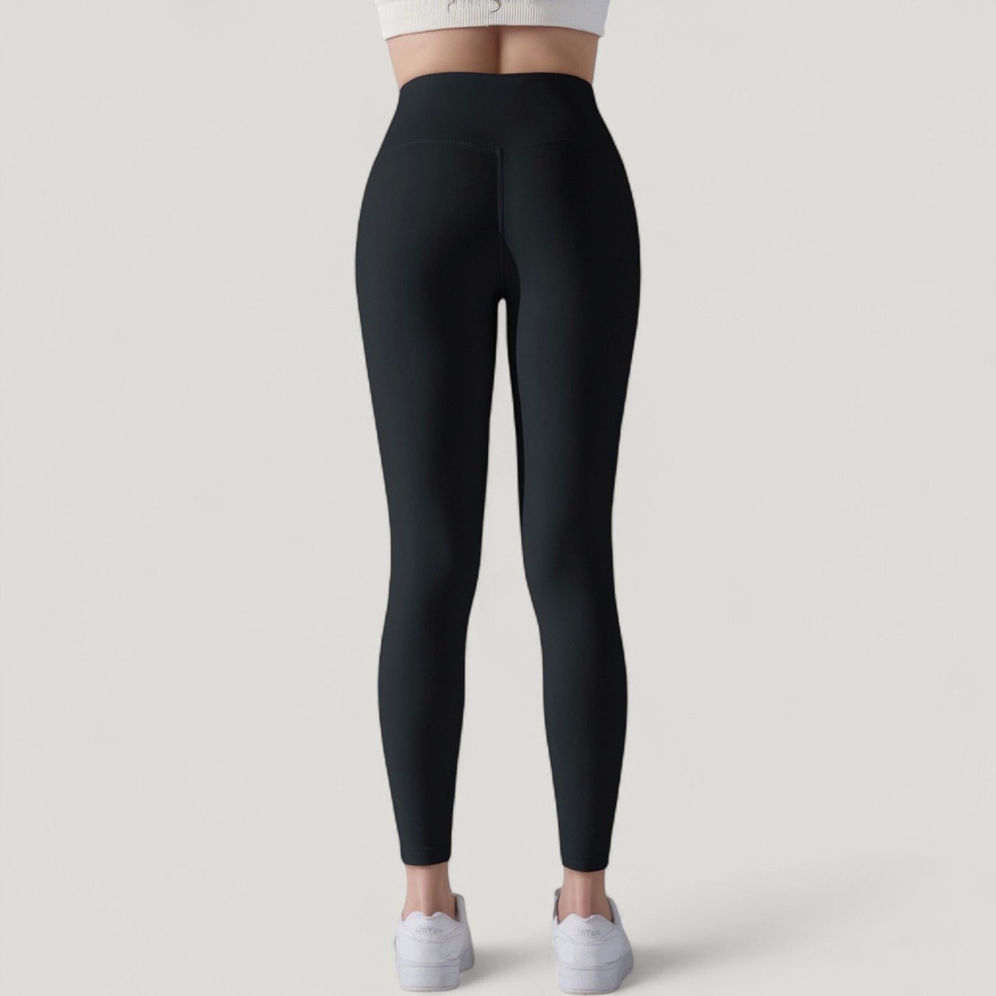 Anna-Kaci Active Women's High Waist Seamless Full Length Leggings with Wide Waistband
