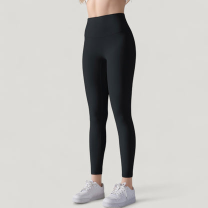 Anna-Kaci Active Women's High Waist Seamless Full Length Leggings with Wide Waistband