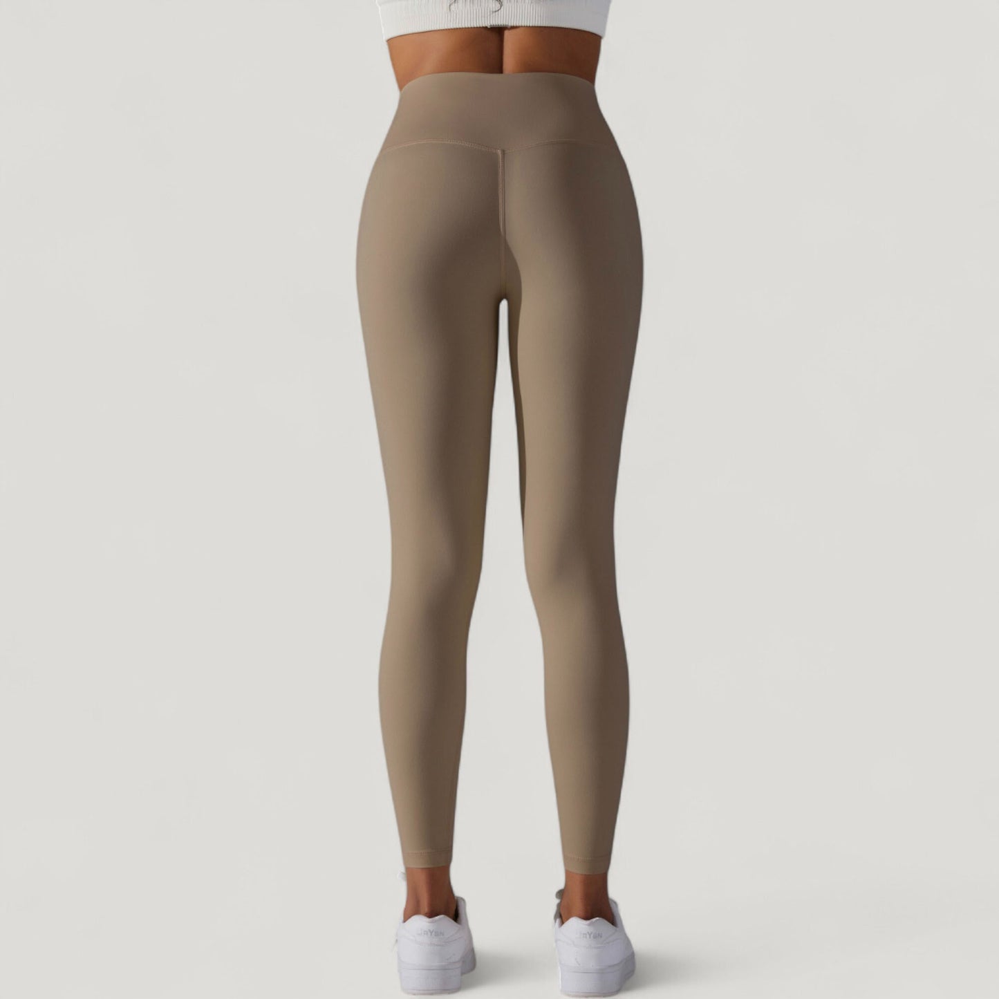 Anna-Kaci Active Women's High Waist Seamless Full Length Leggings with Wide Waistband