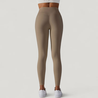 Anna-Kaci Active Women's High Waist Seamless Full Length Leggings with Wide Waistband