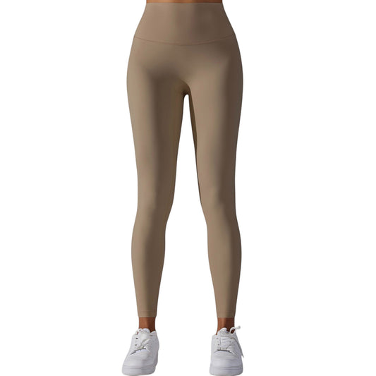 Anna-Kaci Active Women's High Waist Seamless Full Length Leggings with Wide Waistband