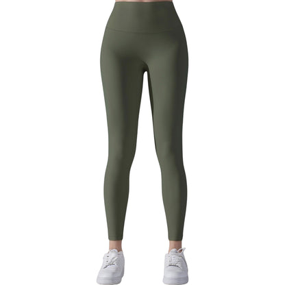 Anna-Kaci Active Women's High Waist Seamless Full Length Leggings with Wide Waistband