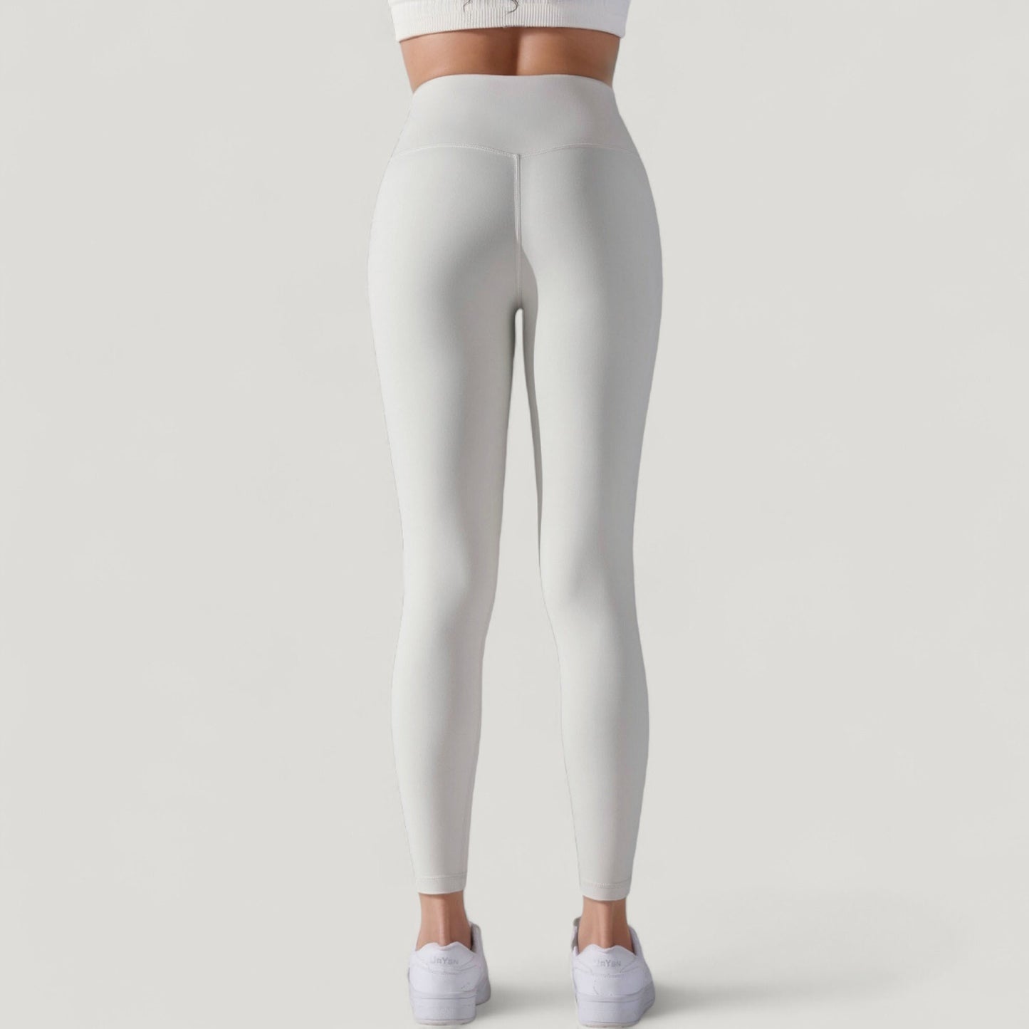 Anna-Kaci Active Women's High Waist Seamless Full Length Leggings with Wide Waistband