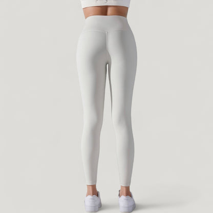 Anna-Kaci Active Women's High Waist Seamless Full Length Leggings with Wide Waistband